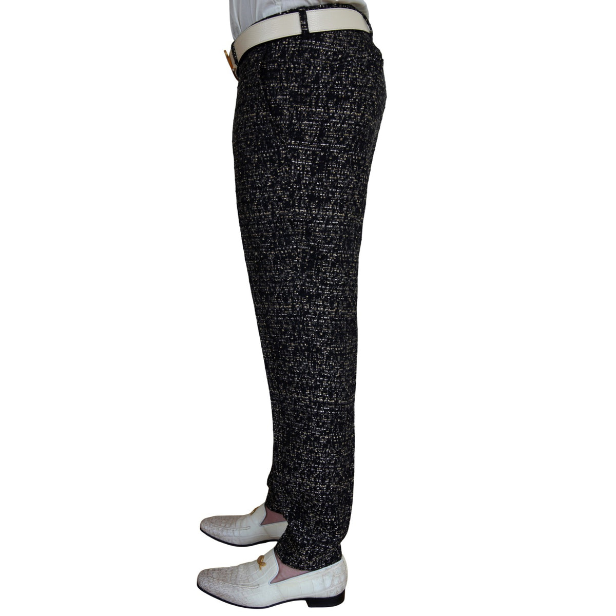 Onyx Oro Tweed Trousers-3
