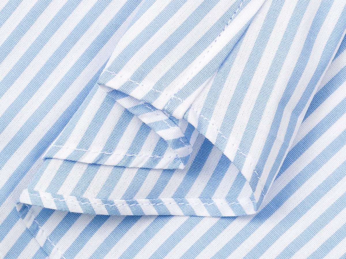 Sky Blue Awning Dress Shirt-4