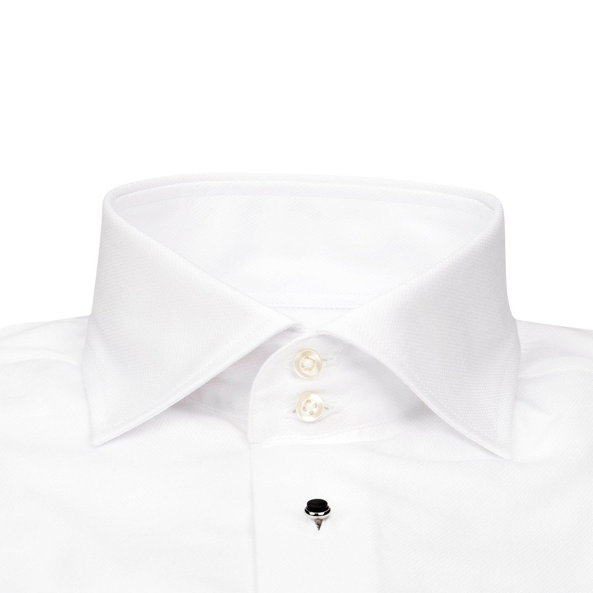 White Classico Tuxedo Shirt-3