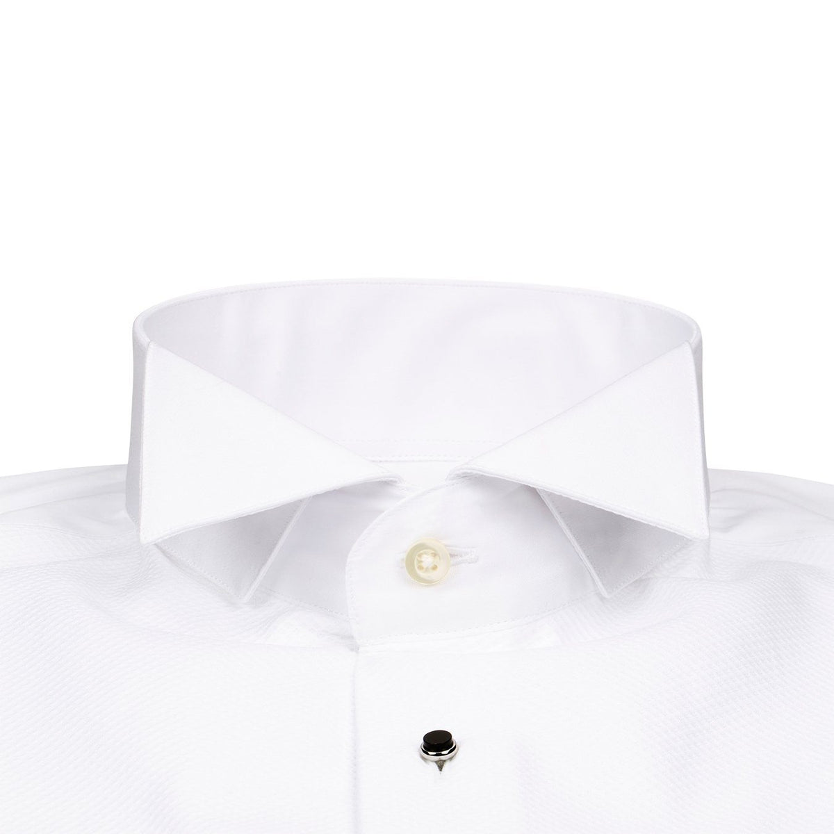 White Evento Tuxedo Shirt @ The Vault-3