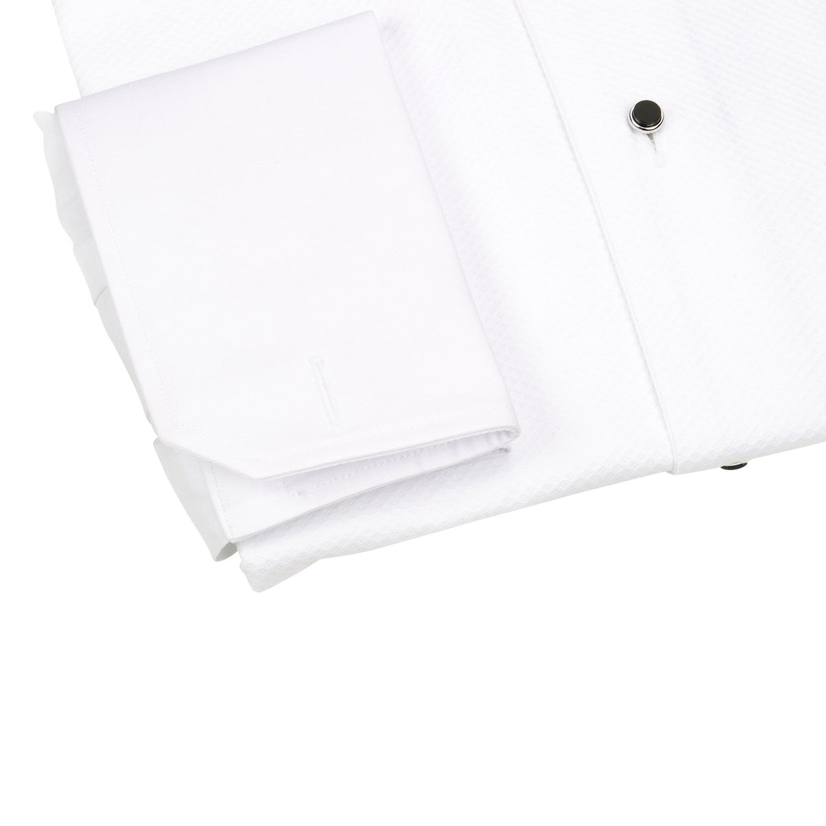 White Evento Tuxedo Shirt-4